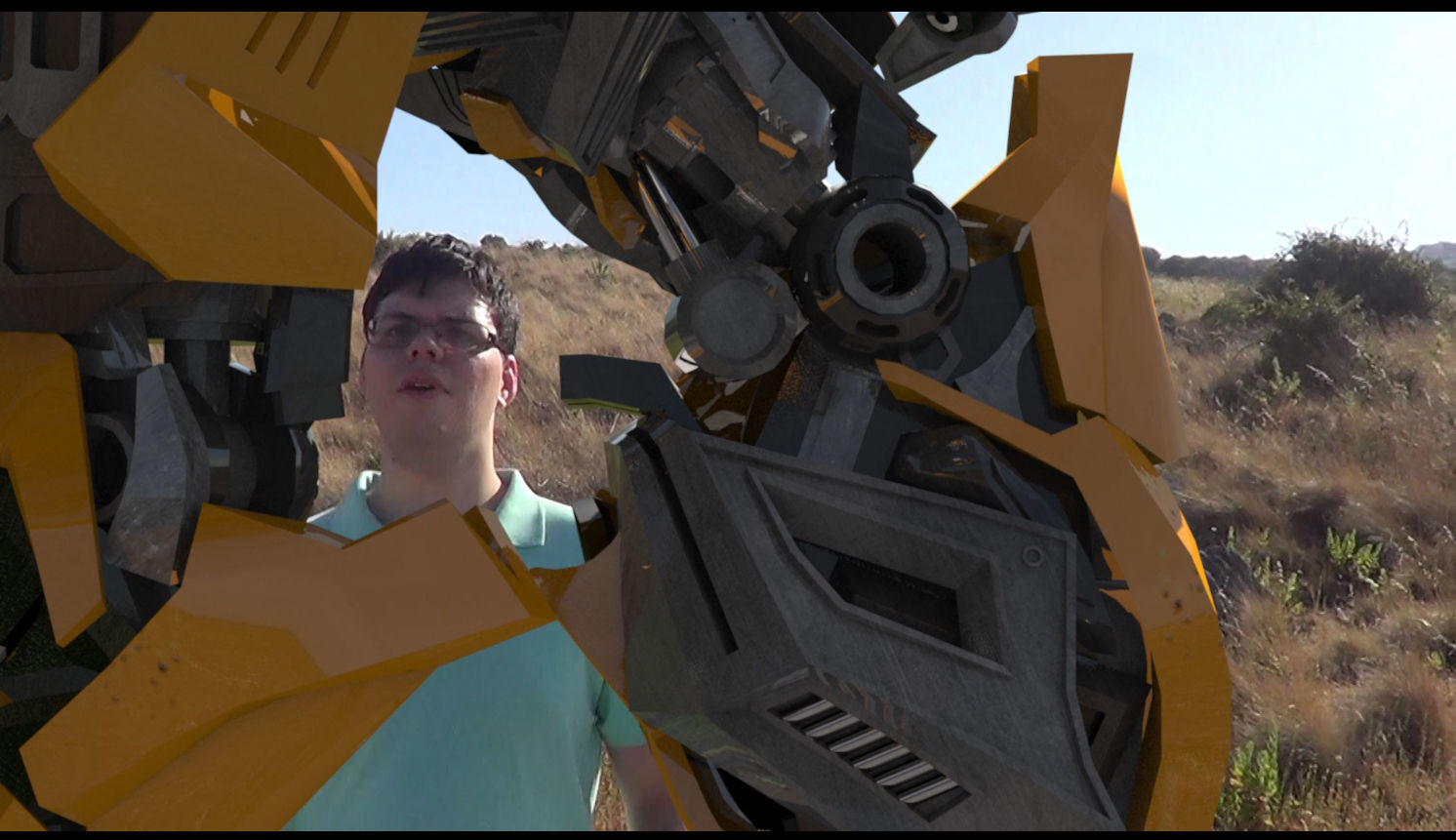 Bumblebee Forever - 3d animated model 3D model_44