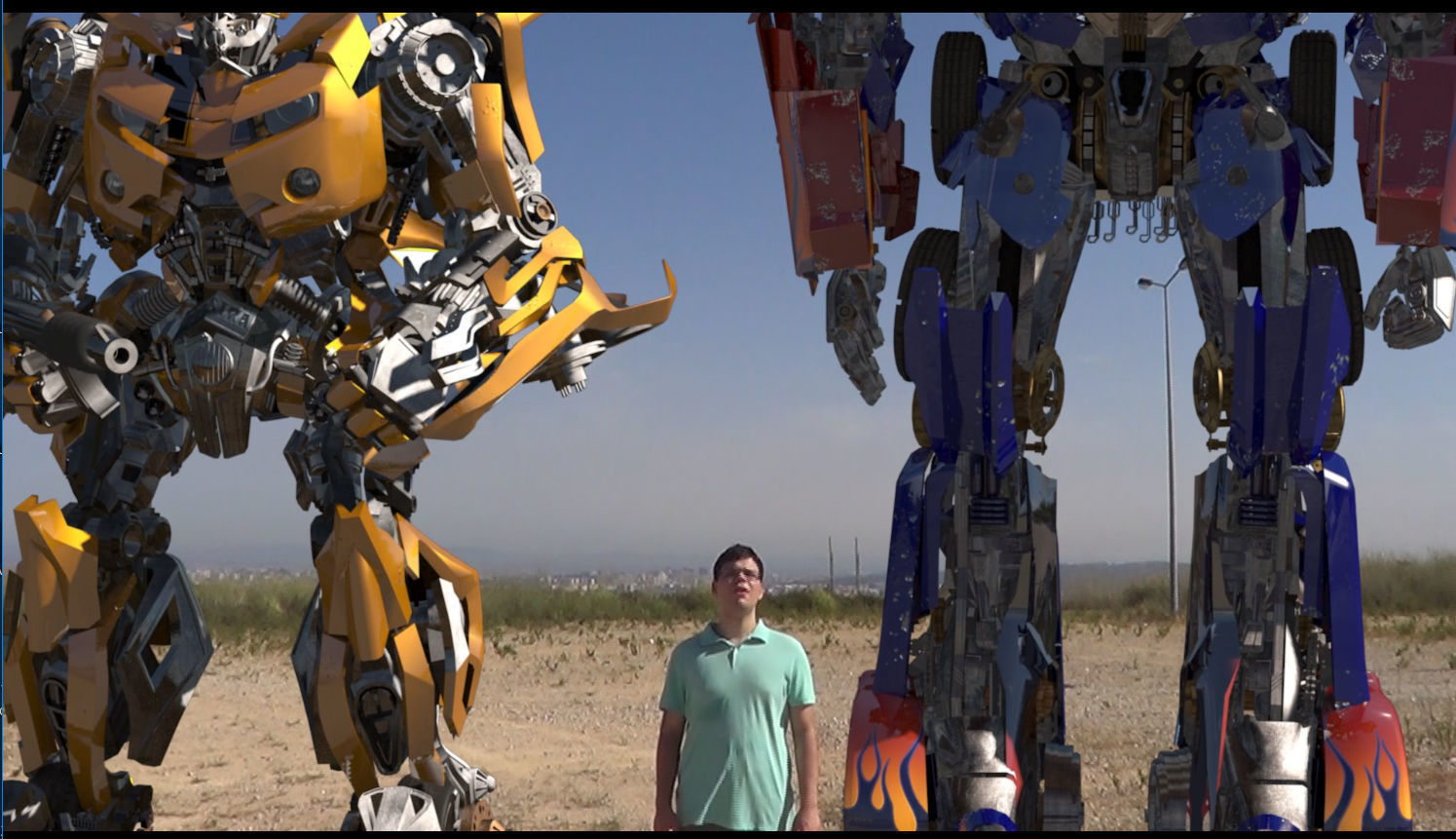 Bumblebee Forever - 3d animated model 3D model_38