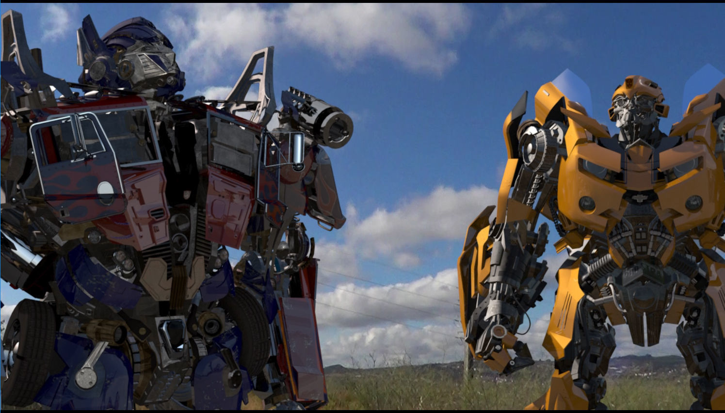 Bumblebee Forever - 3d animated model 3D model_36