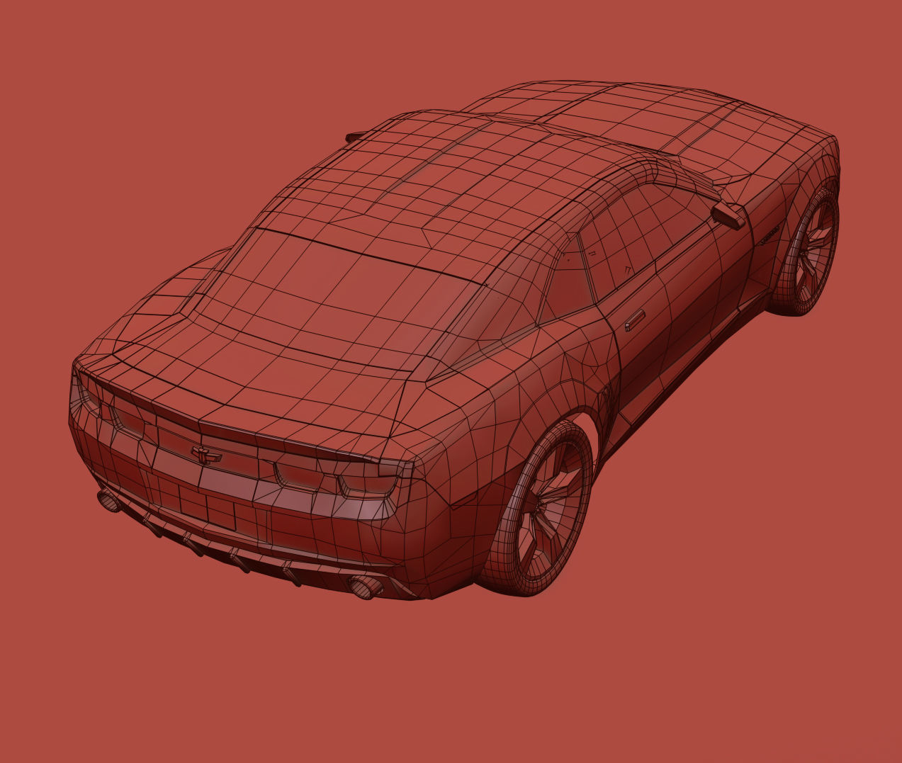 Bumblebee Forever - 3d animated model 3D model_28