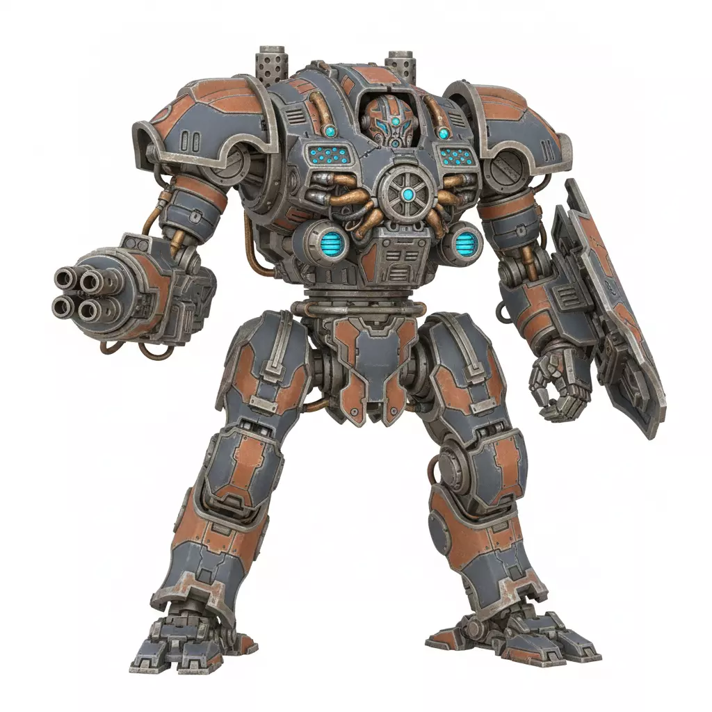 Robot Machine Mechanical Sci Fi Design 3D model
