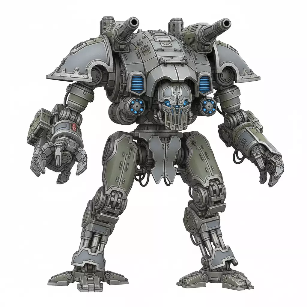 Robot Cyber Sci Fi Mechanical Character 3D model