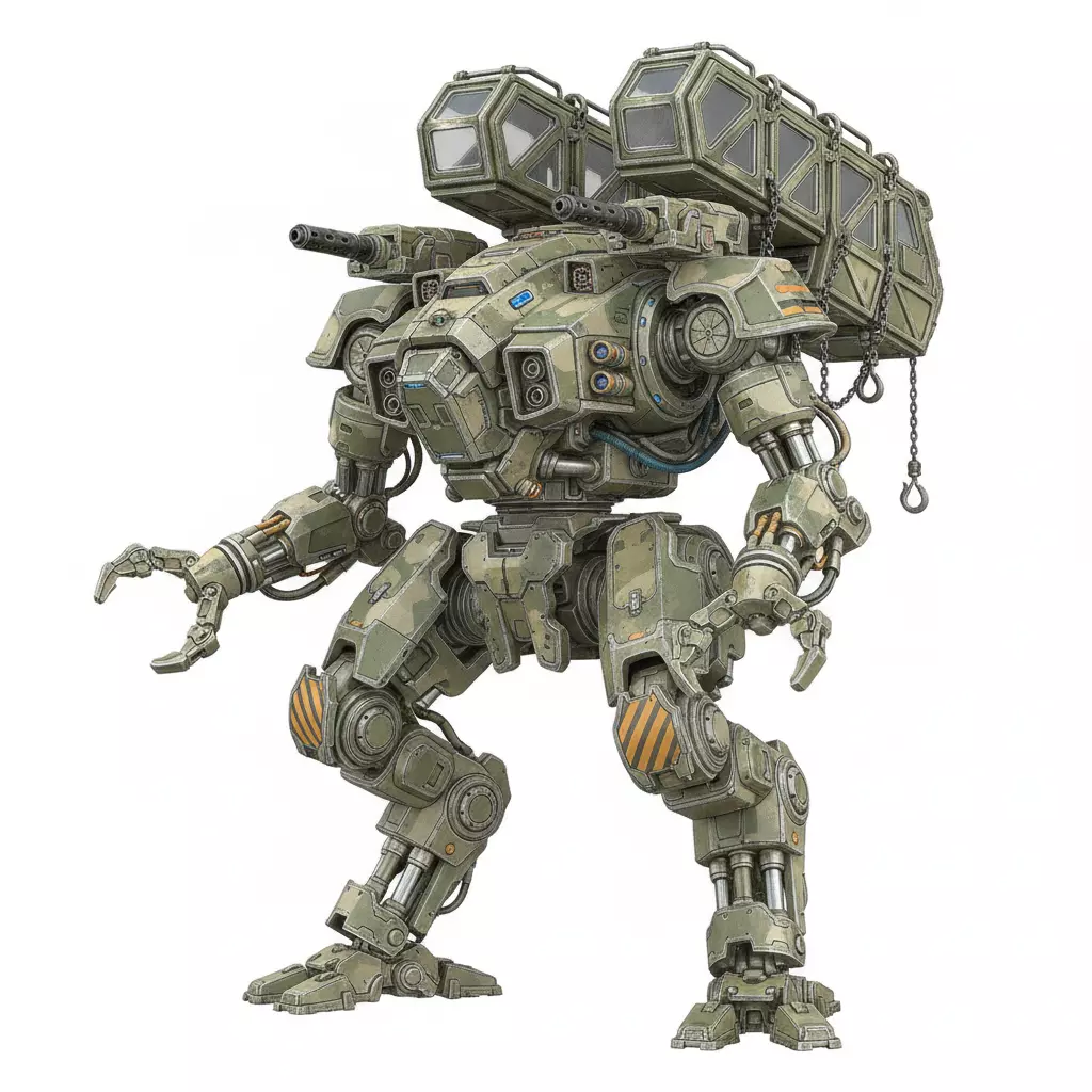 Robot Android Machine Sci Fi Armor 3D model