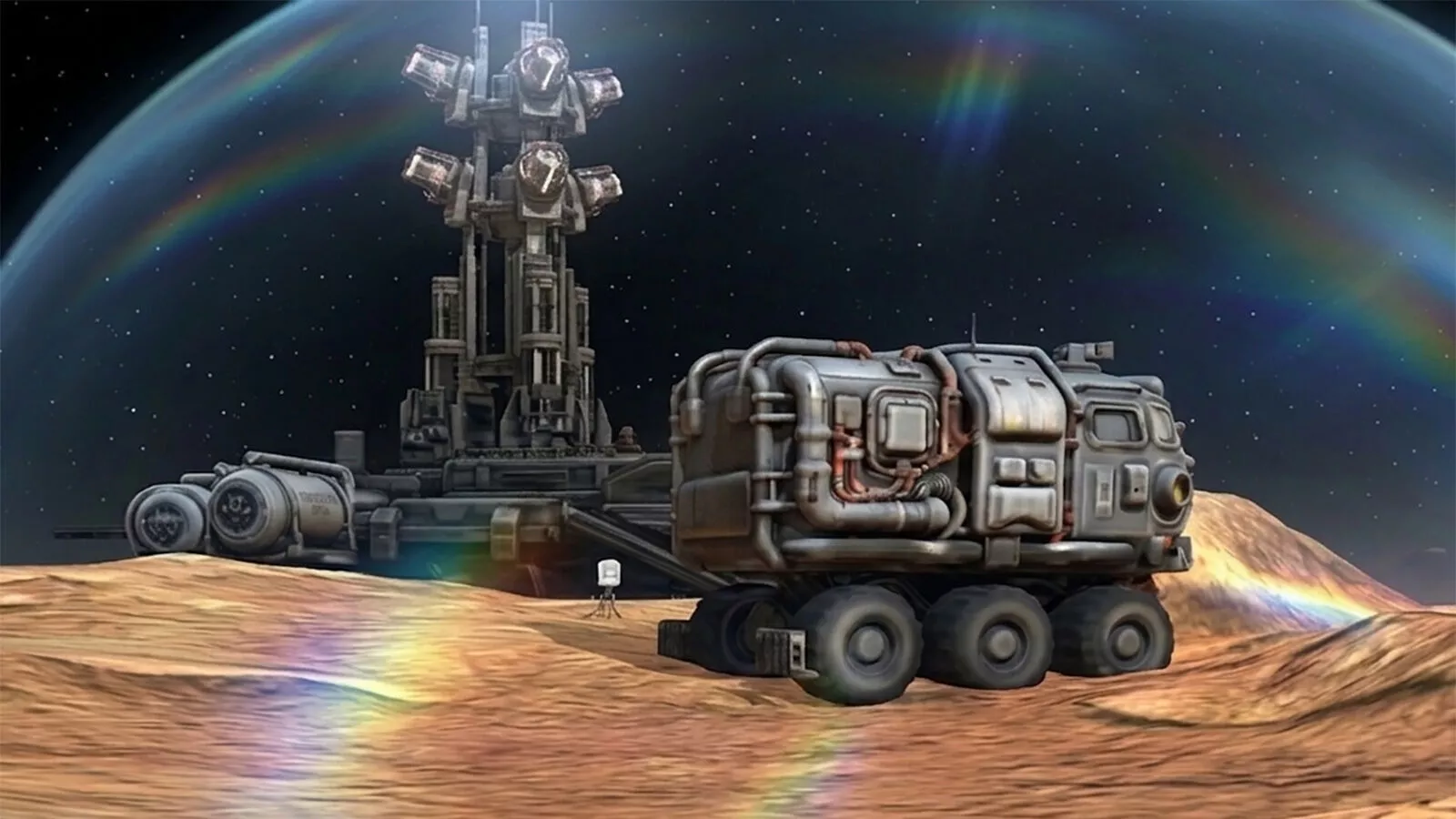 Moon Rover Low-poly 3D model