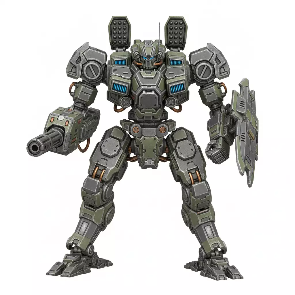 Robot Mechanical Character Machine Figure 3D model