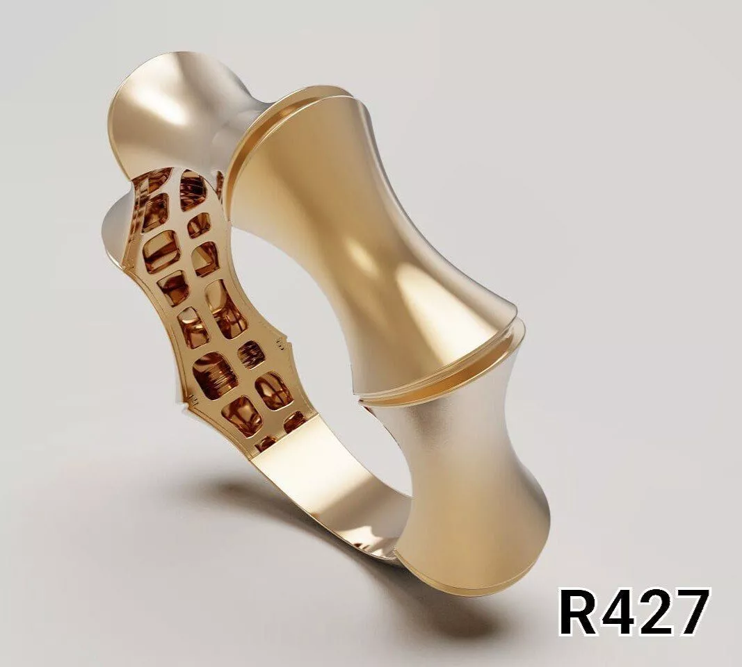 Stylish and beautiful ring 3D print model