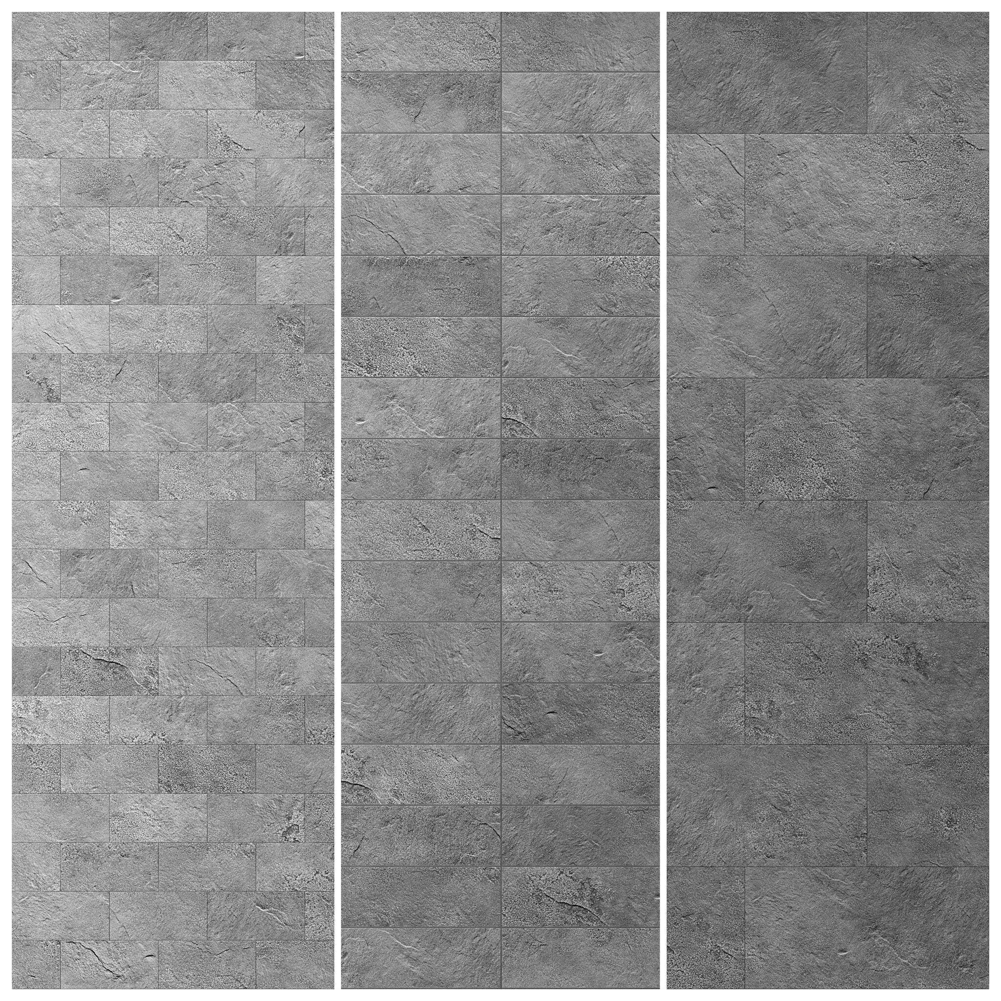Flexible Facade Tile slate imitation Kordeko 03 Texture
