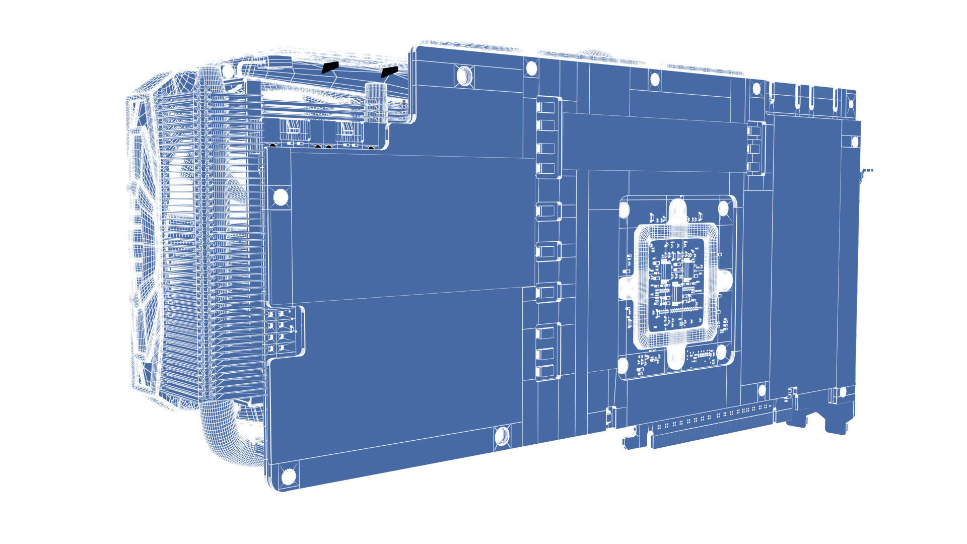 Asus Strix GTX 980 Ti Bonus SLI bridges 3D model_45
