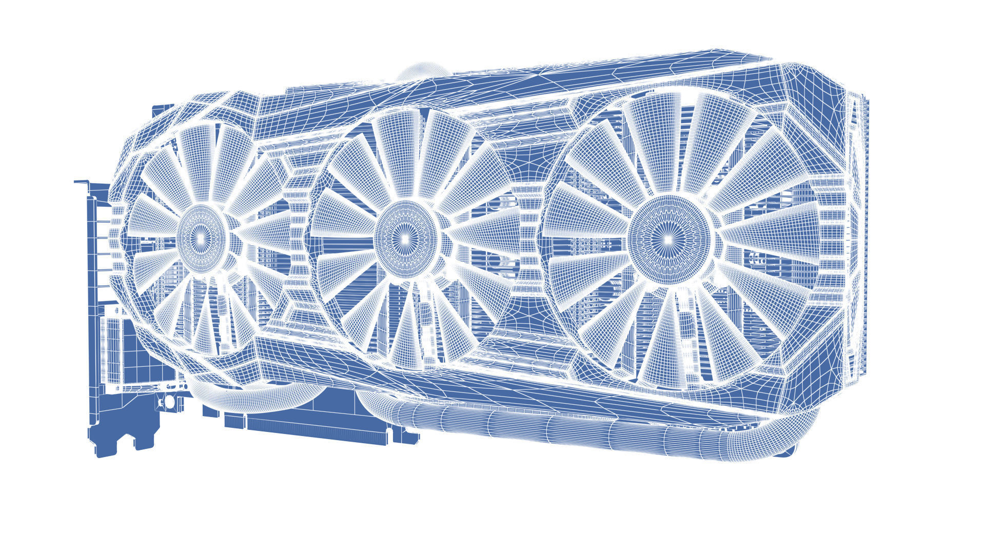 Asus Strix GTX 980 Ti Bonus SLI bridges 3D model_44