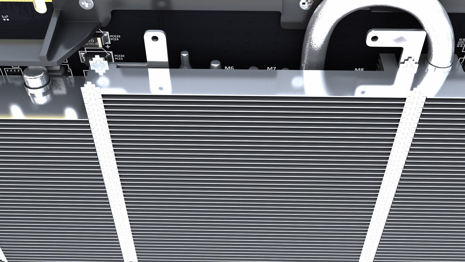 Asus Strix GTX 980 Ti Bonus SLI bridges 3D model_17