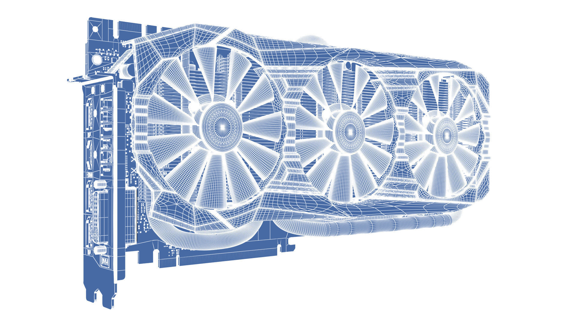 Asus Strix GTX 980 Ti Bonus SLI bridges 3D model_43