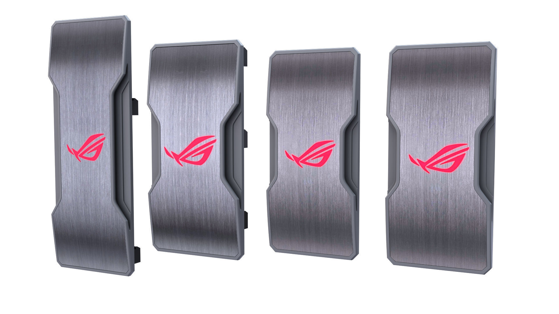 Asus Strix GTX 980 Ti Bonus SLI bridges 3D model_24