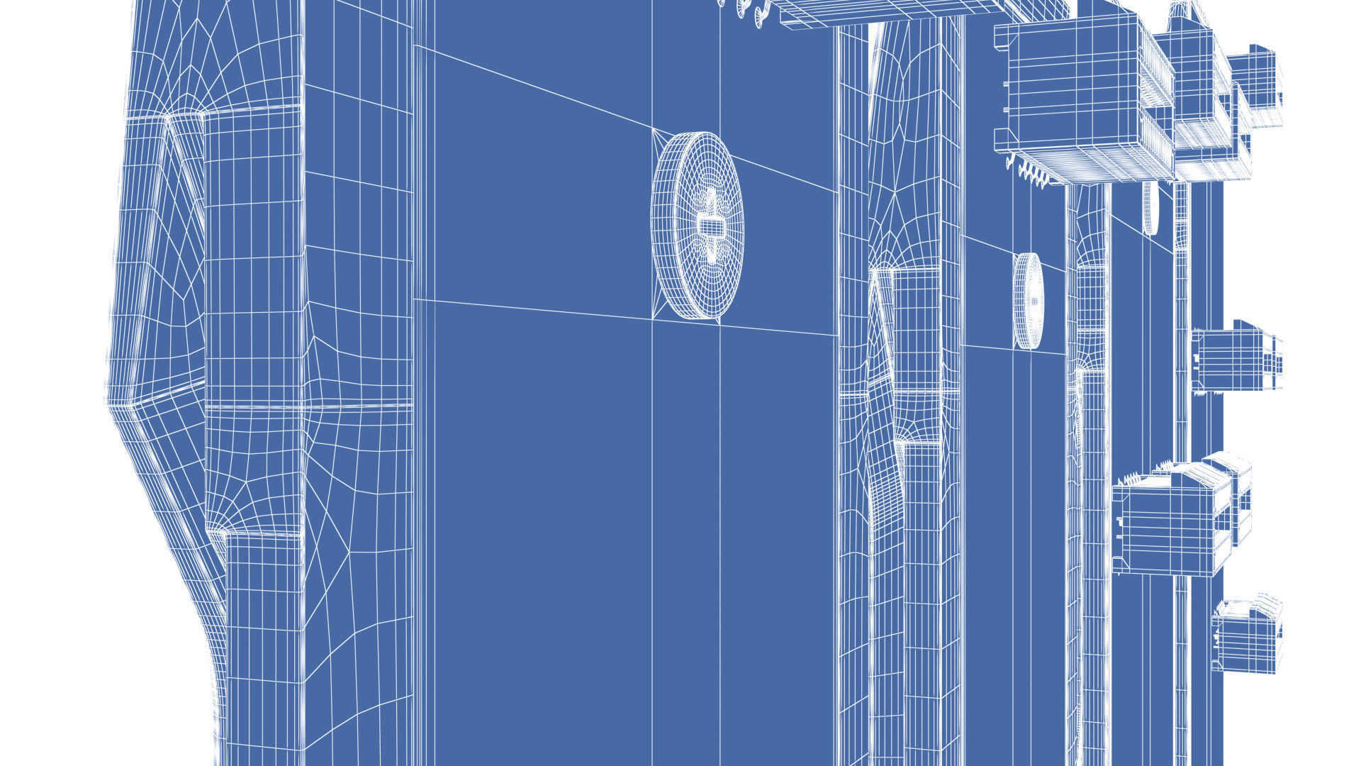 Asus Strix GTX 980 Ti Bonus SLI bridges 3D model_75