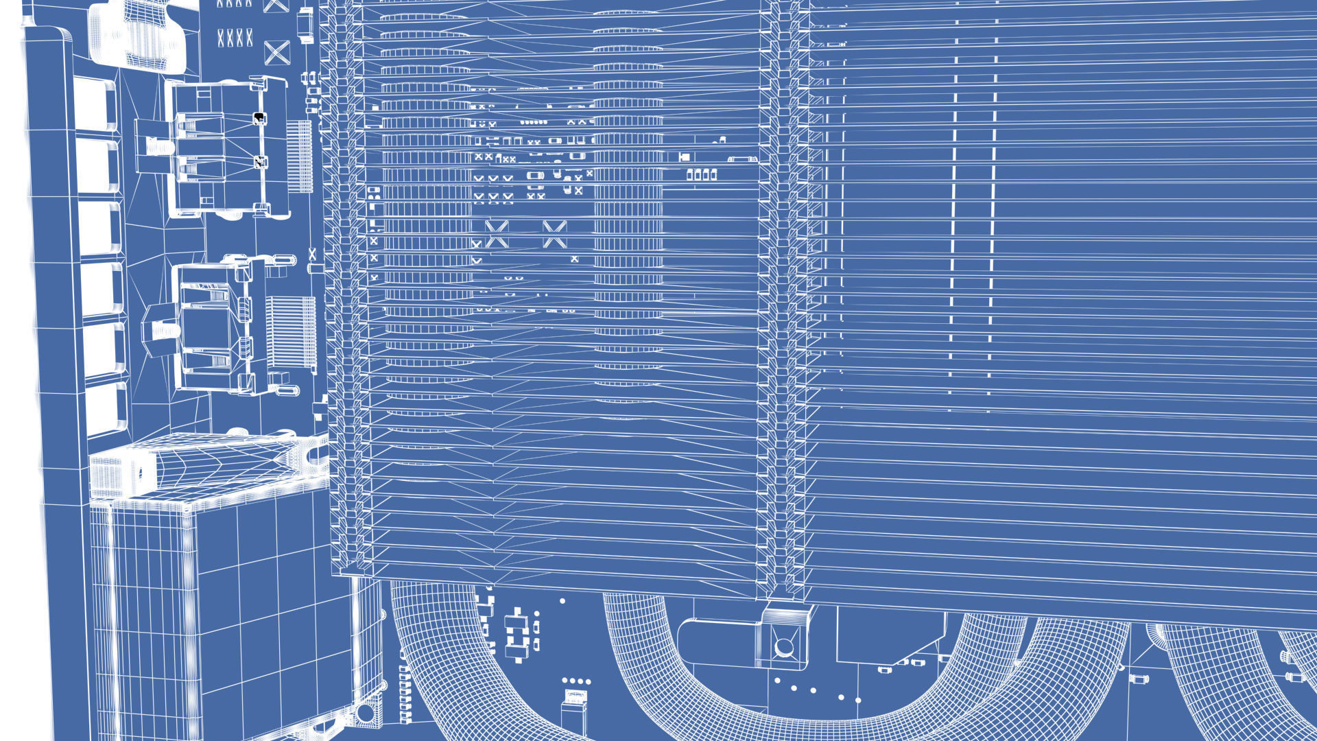 Asus Strix GTX 980 Ti Bonus SLI bridges 3D model_50