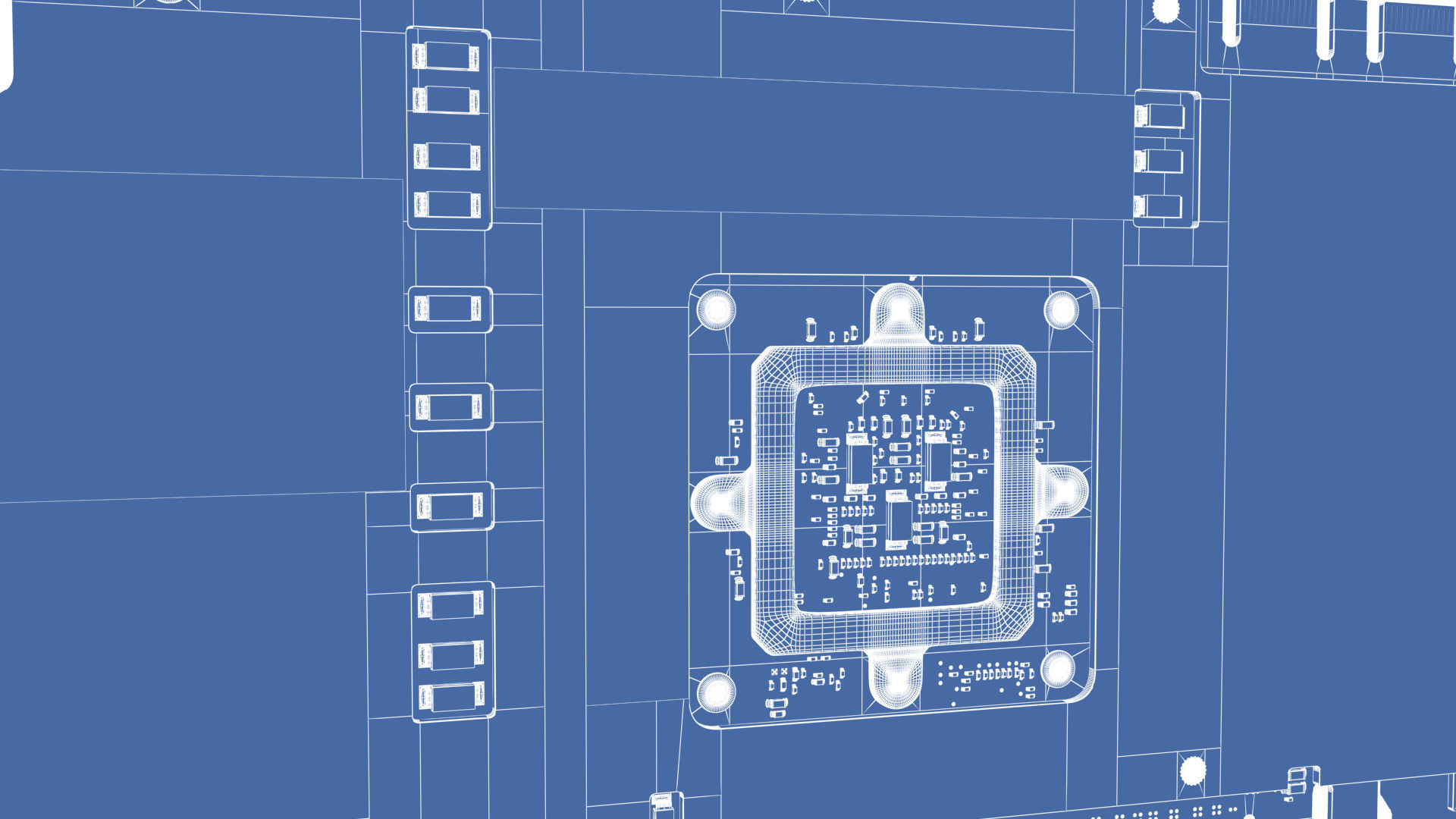 Asus Strix GTX 980 Ti Bonus SLI bridges 3D model_53