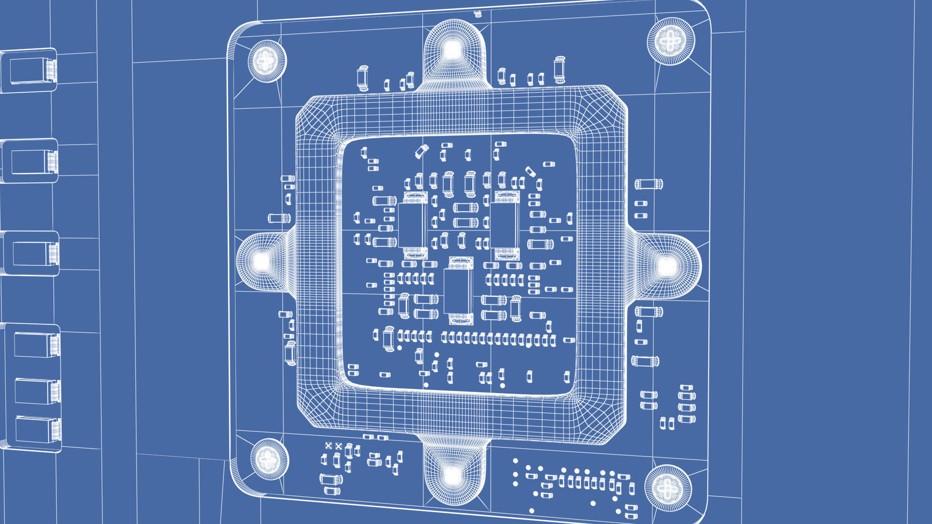 Asus Strix GTX 980 Ti Bonus SLI bridges 3D model_54