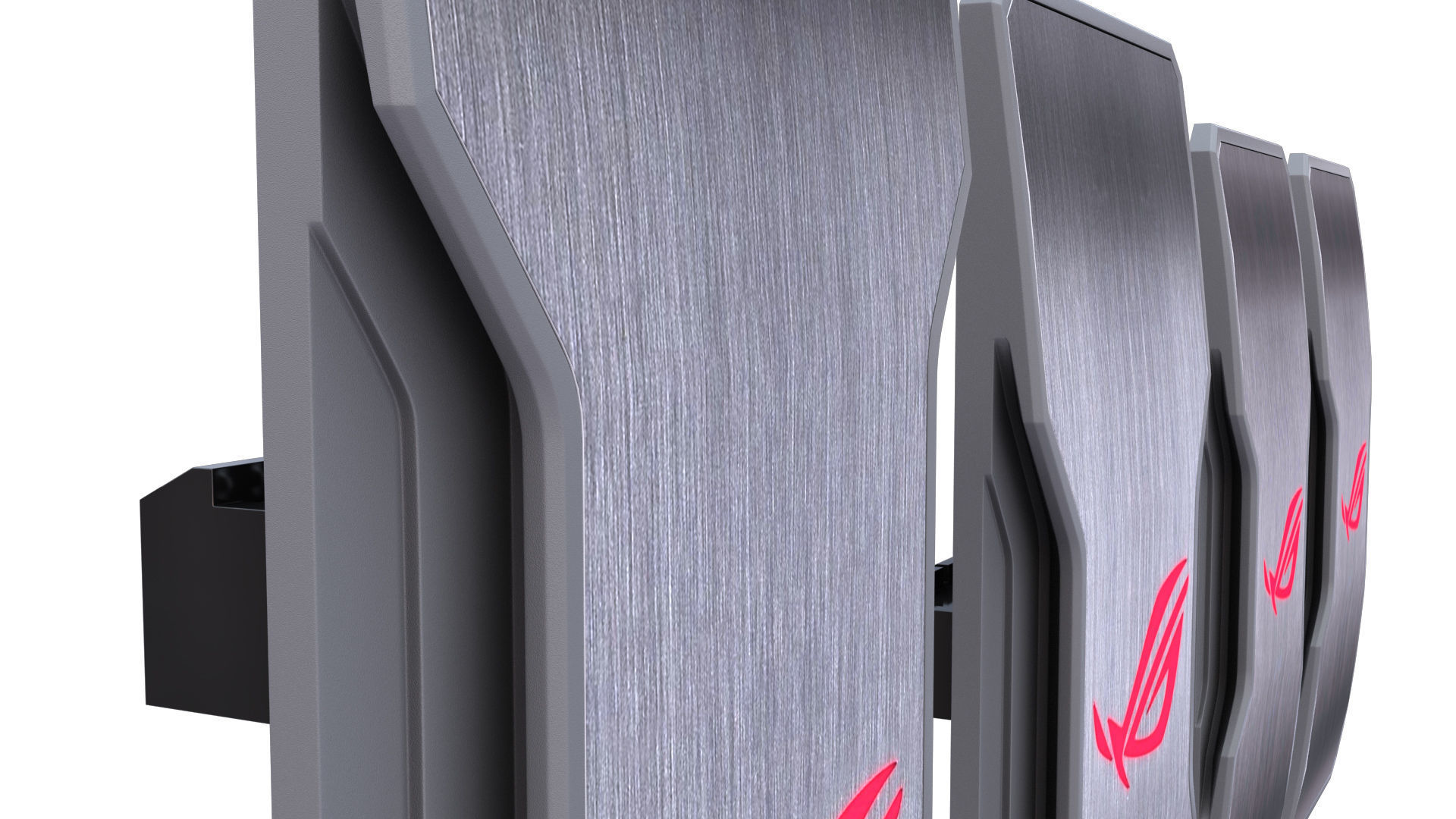 Asus Strix GTX 980 Ti Bonus SLI bridges 3D model_28