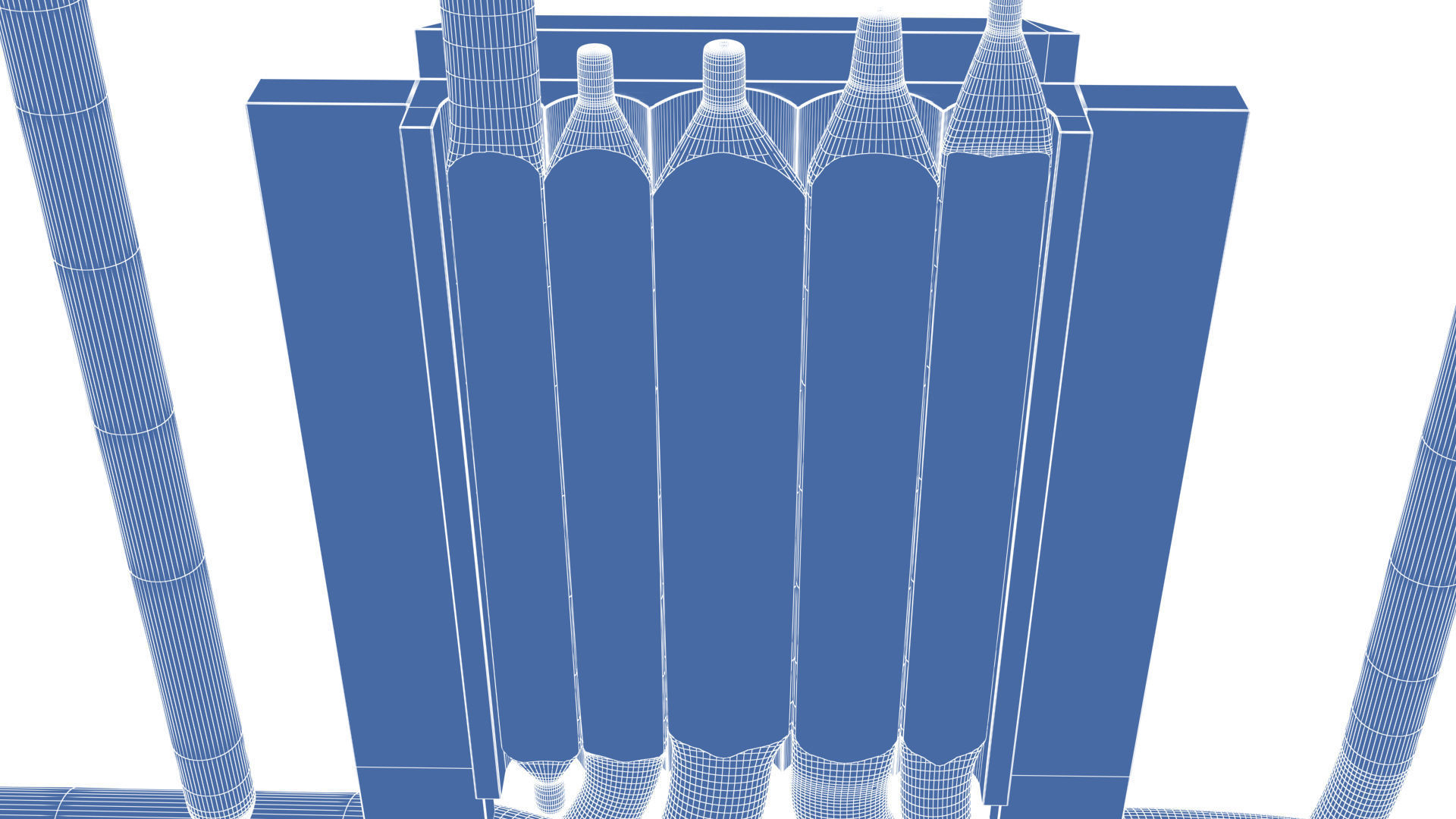 Asus Strix GTX 980 Ti Bonus SLI bridges 3D model_52