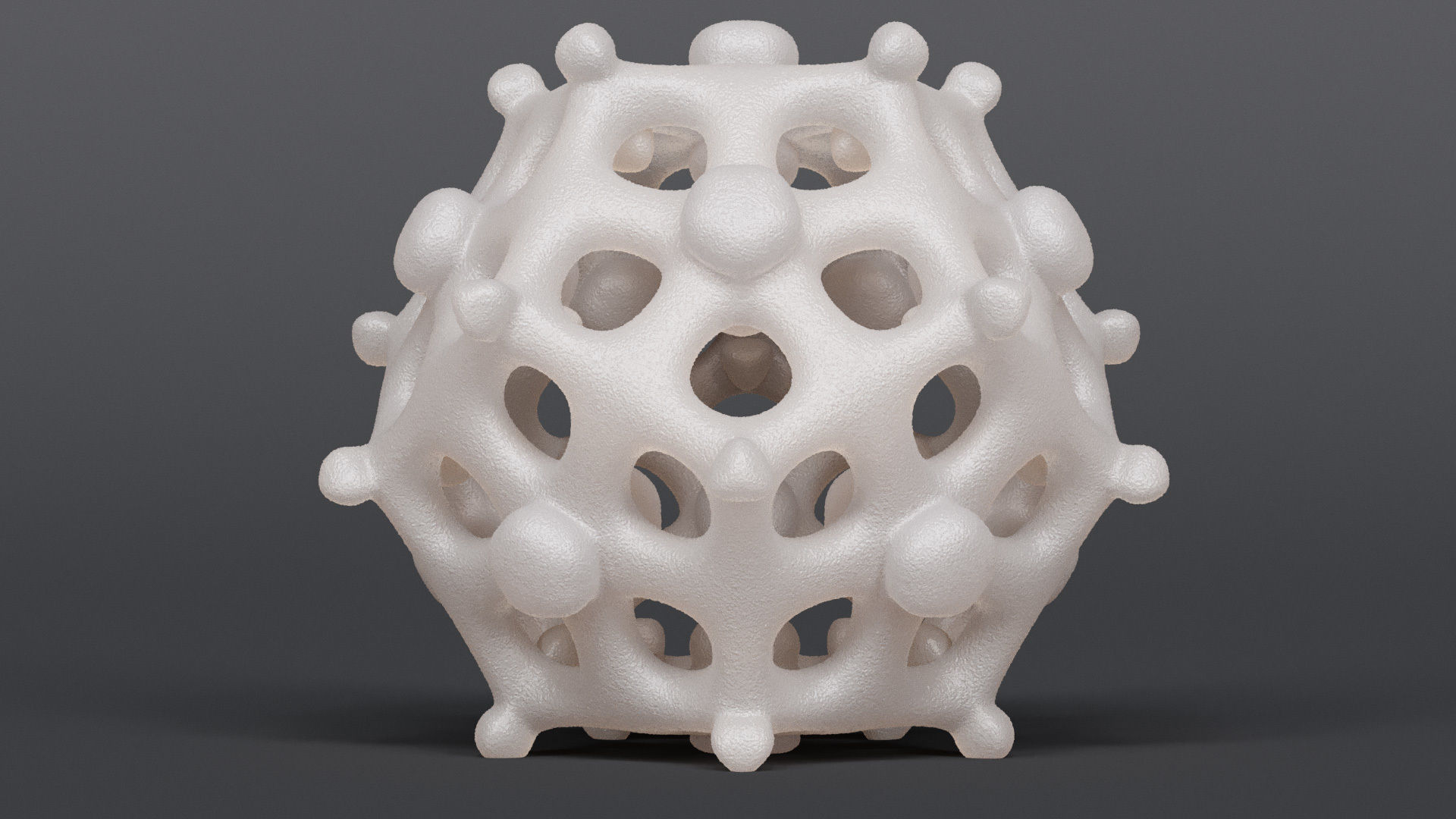 Dodecahedra Virus 3D print model_2