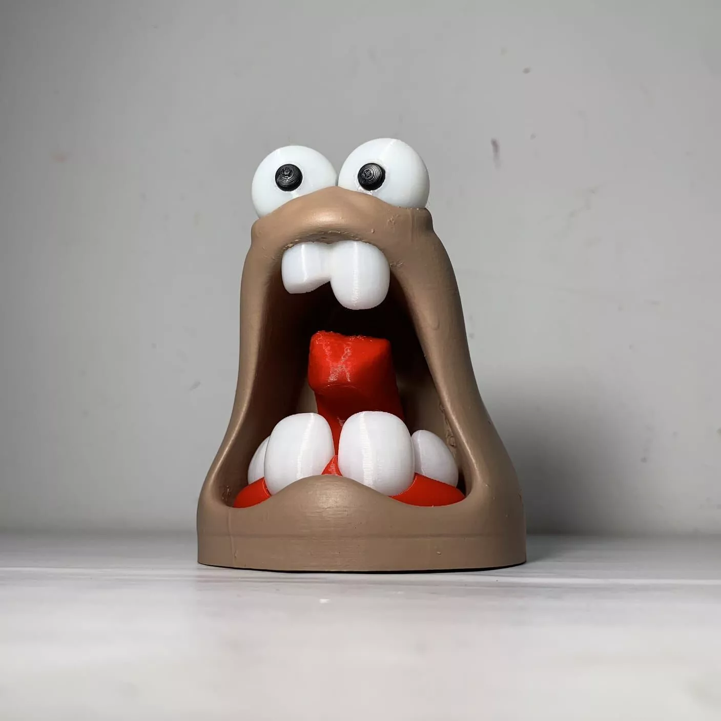 toothy slug Game Character Pou NO AMS 3D print model