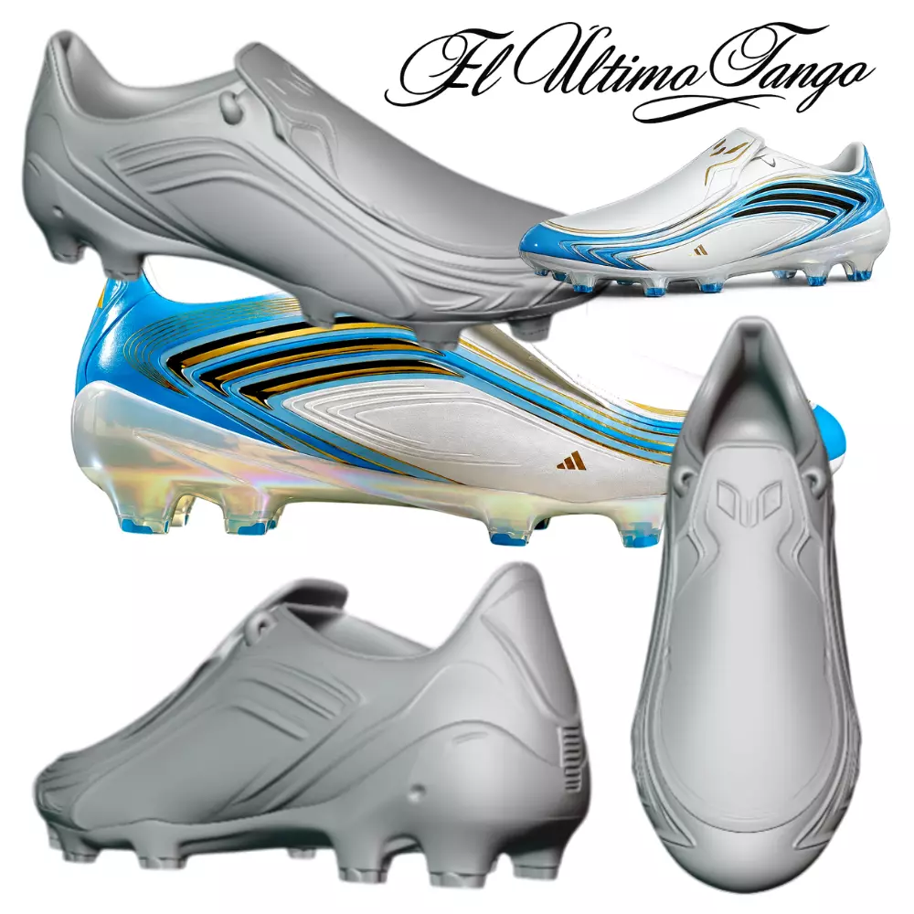 El Ultimo Tango Inspired Messi Football Boot Free 3D print model