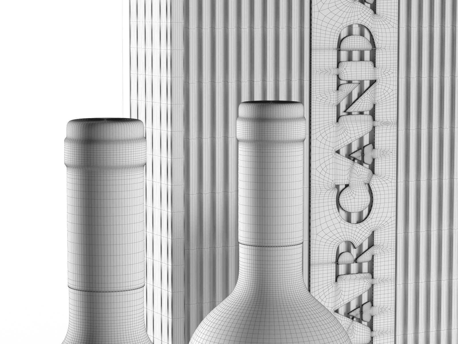 Wine and Gaja Boxes 3D model_2
