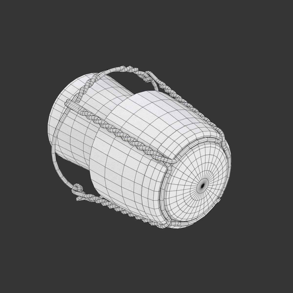Champagne Cork 3D model_17