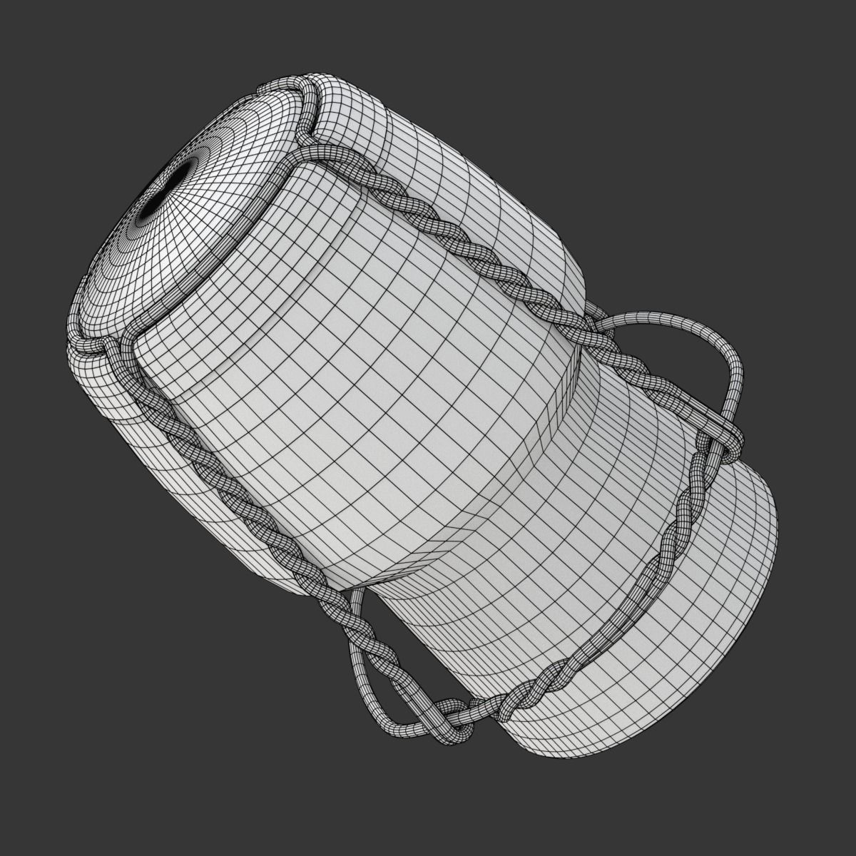 Champagne Cork 3D model_14