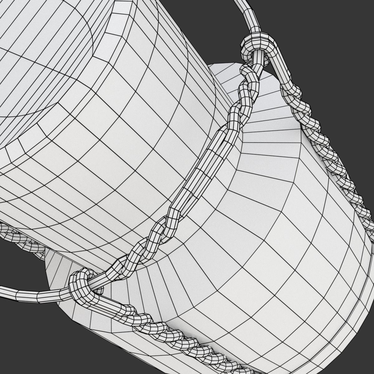 Champagne Cork 3D model_19