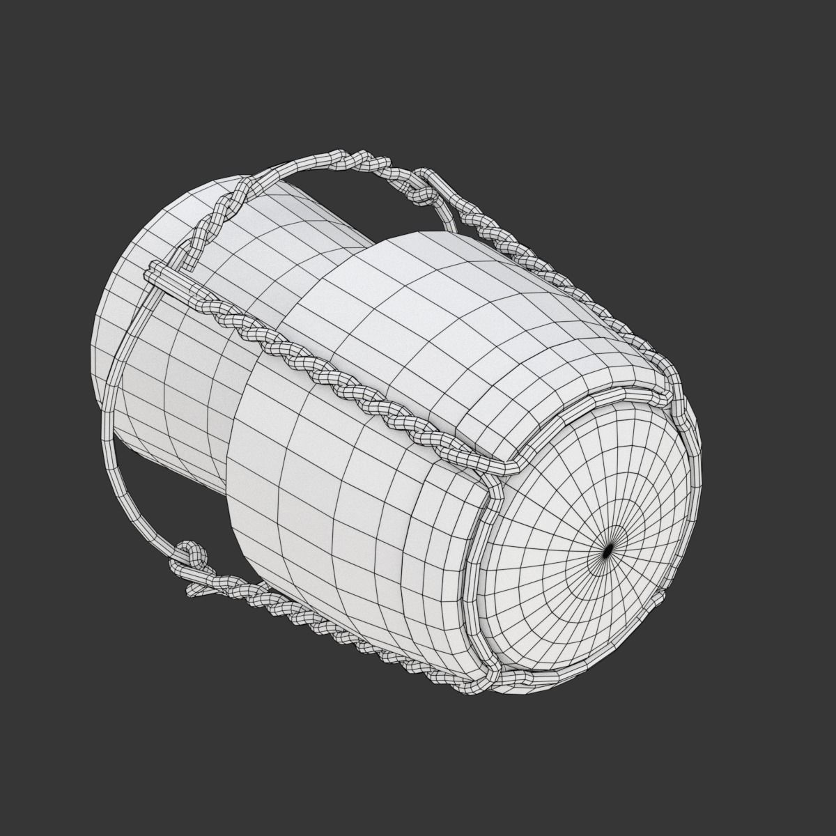 Champagne Cork 3D model_13