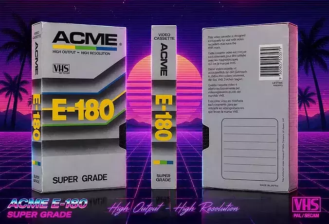 VHS ACME E 180 Super Grade