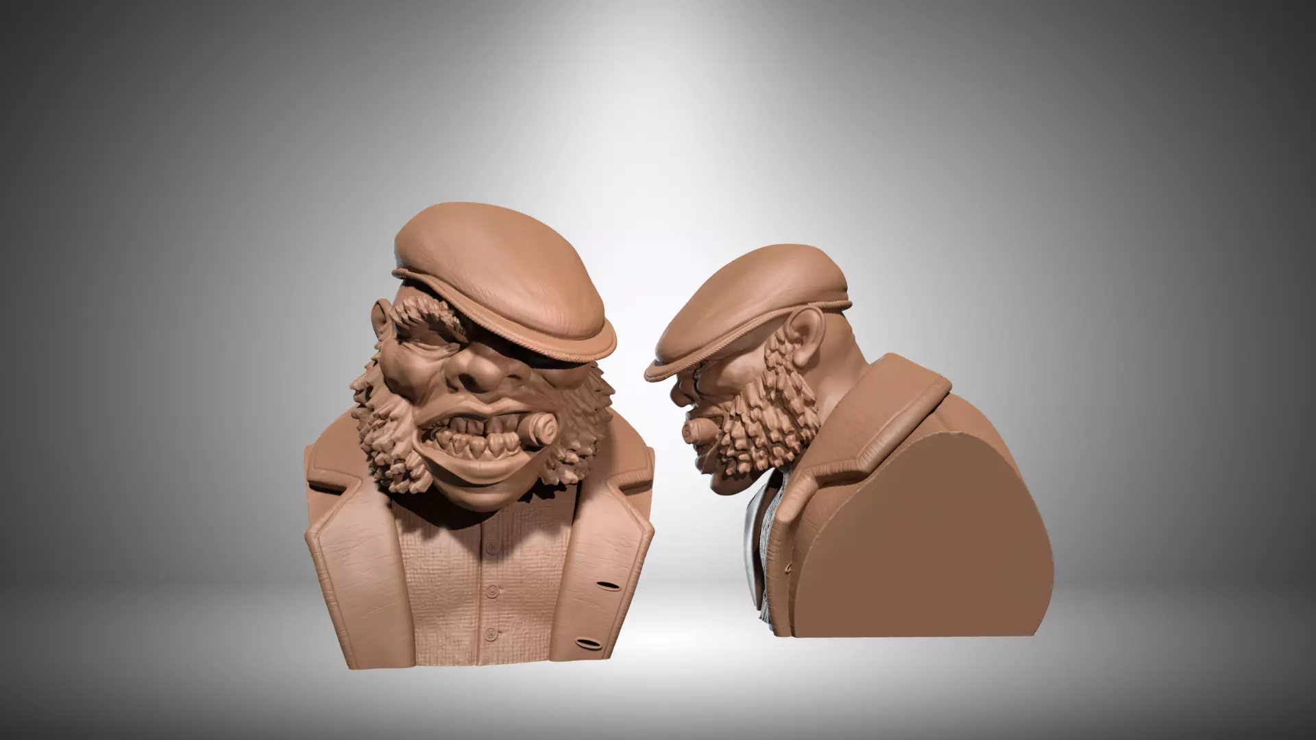 Thug Bust Free 3D print model