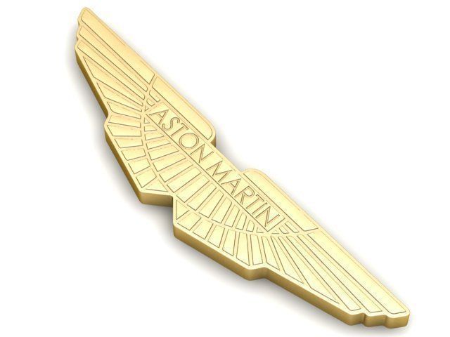 Trinket aston martin emblem 3D print model