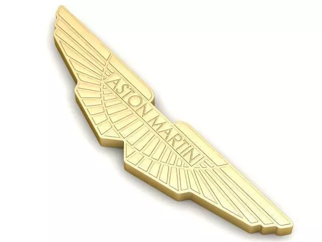 Trinket aston martin emblem 3D print model_0