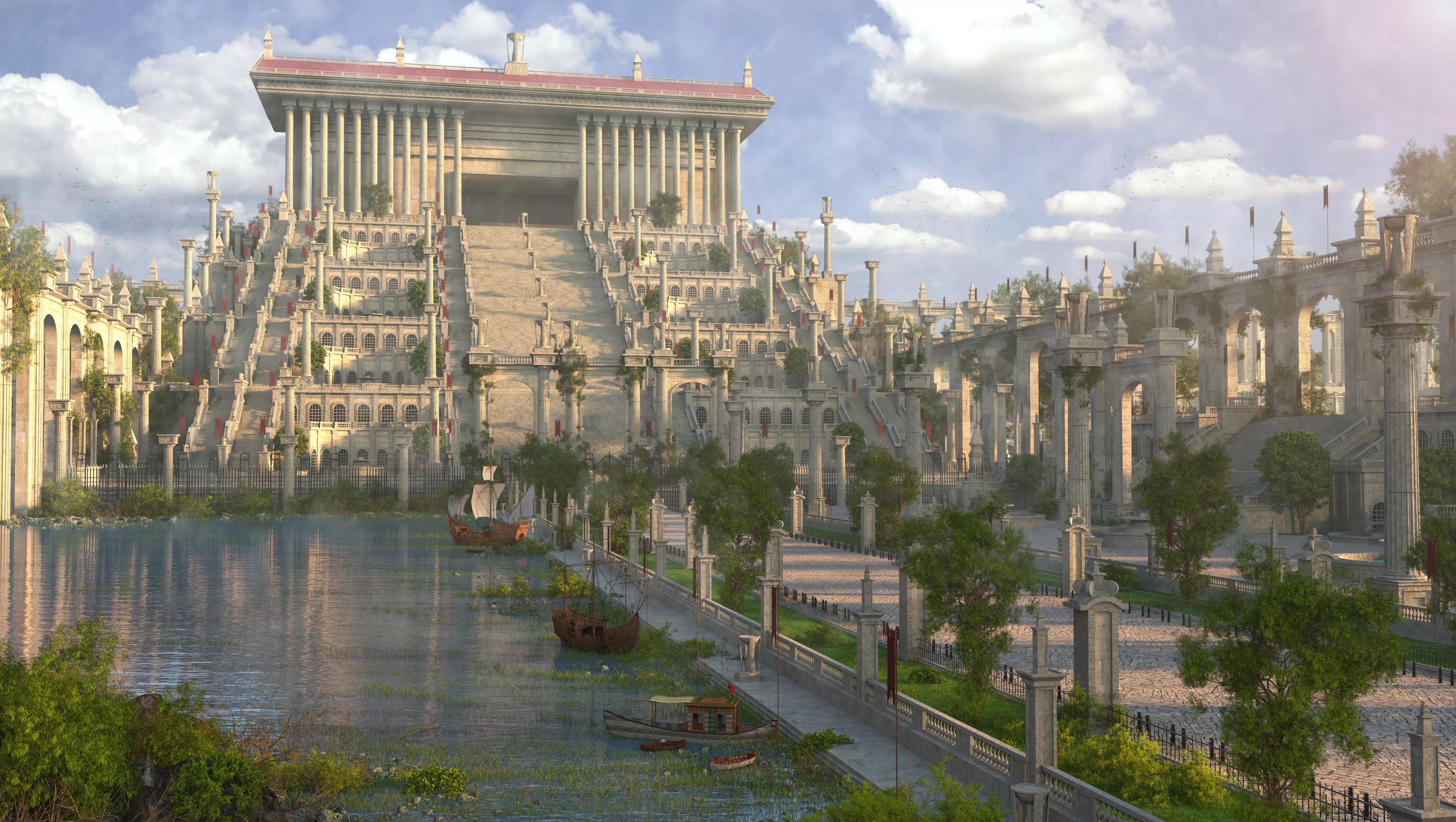 Temple of Artemis 3D model