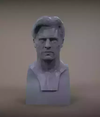 Thomas bust of man 3D model
