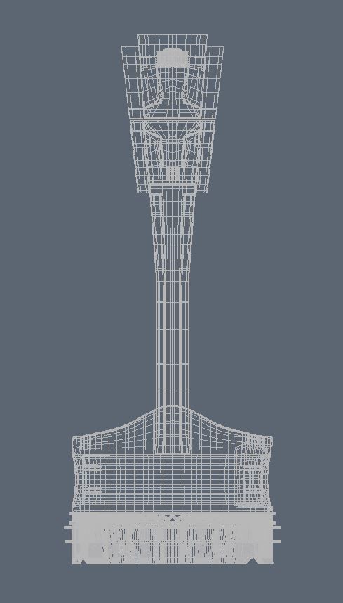 Piston with award 3D model_4