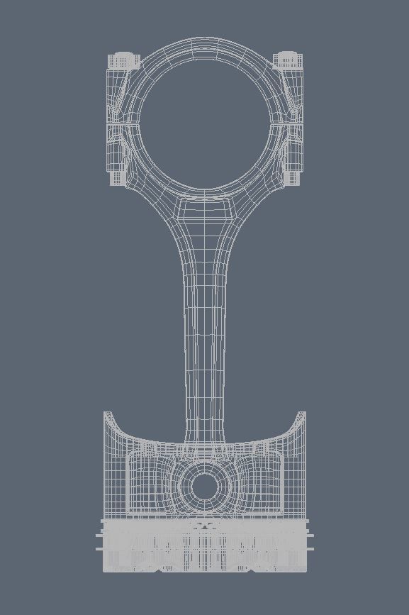 Piston with award 3D model_3