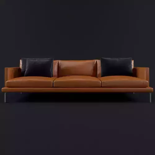 Leather sofa