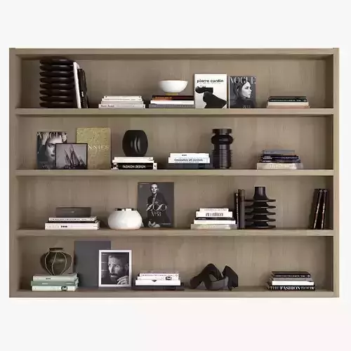 Shelf decoration 04 3D model