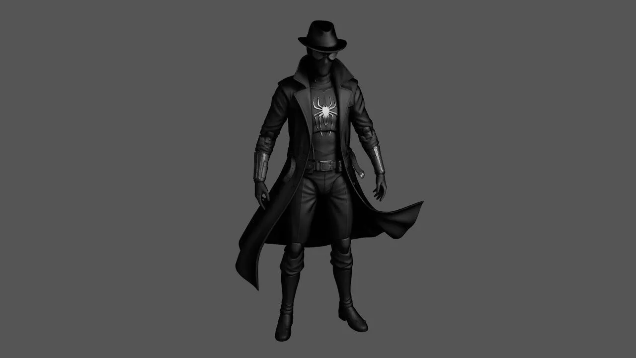 Spider Noir Conceptual 3D print model