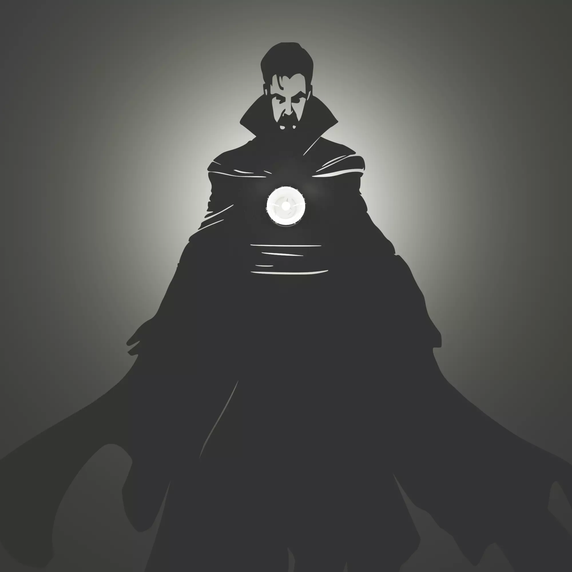 Doctor Strange Shadow Lamp 3D print model