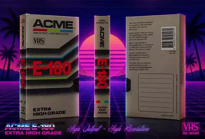 VHS ACME HOQ E 180