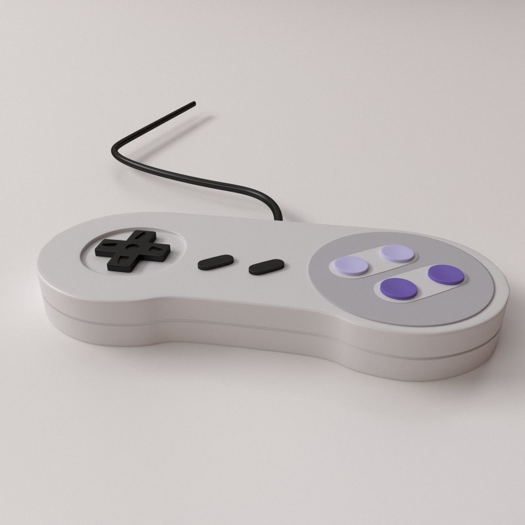 Game Controller 3D model_1