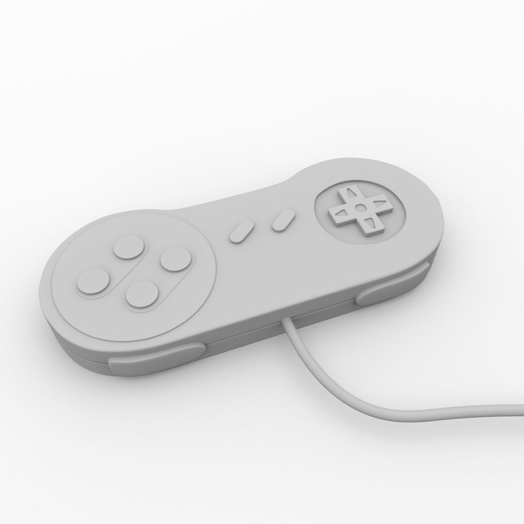 Game Controller 3D model_3