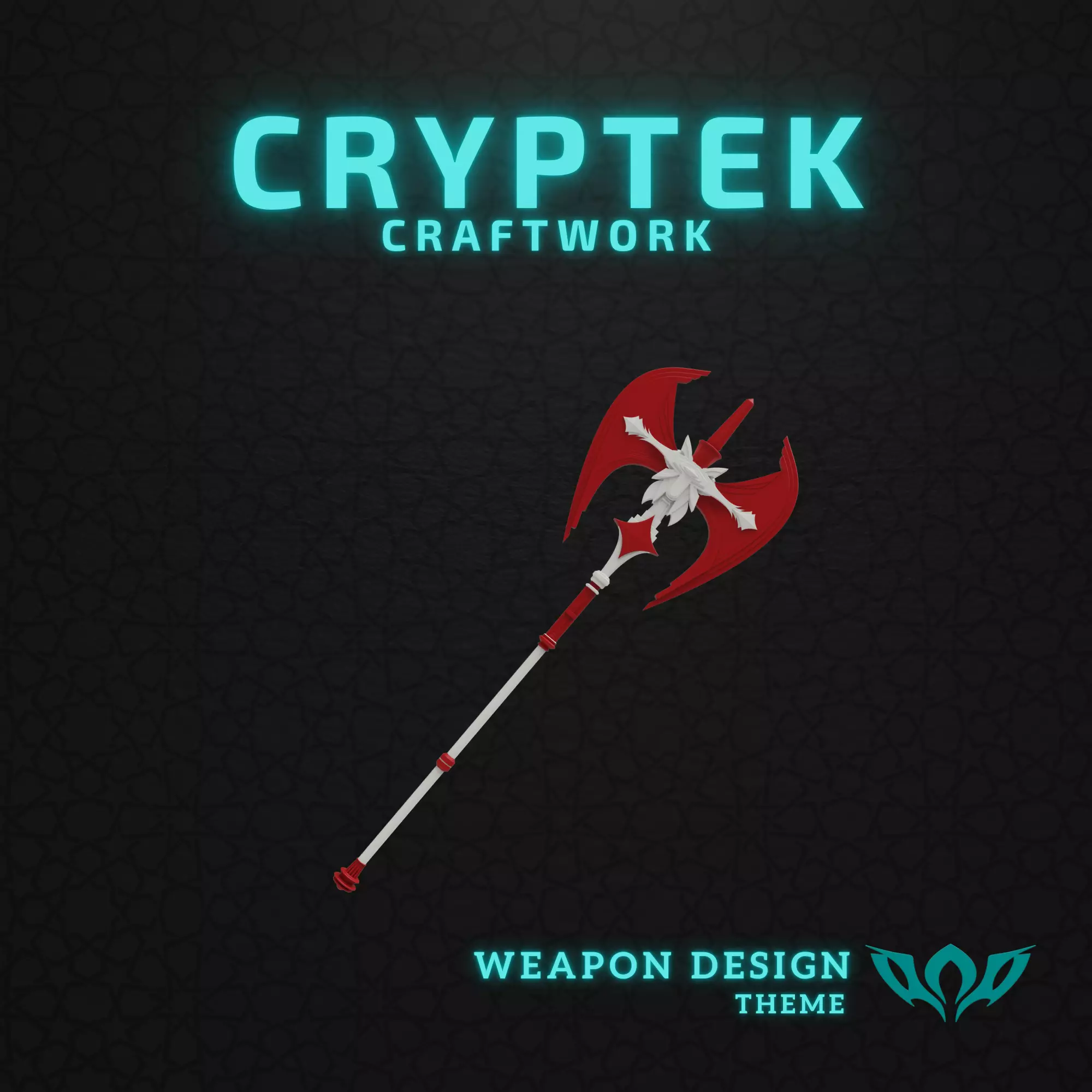 02 Axe of the Conqueror - Final Fantasy - 3D Print 3D print model