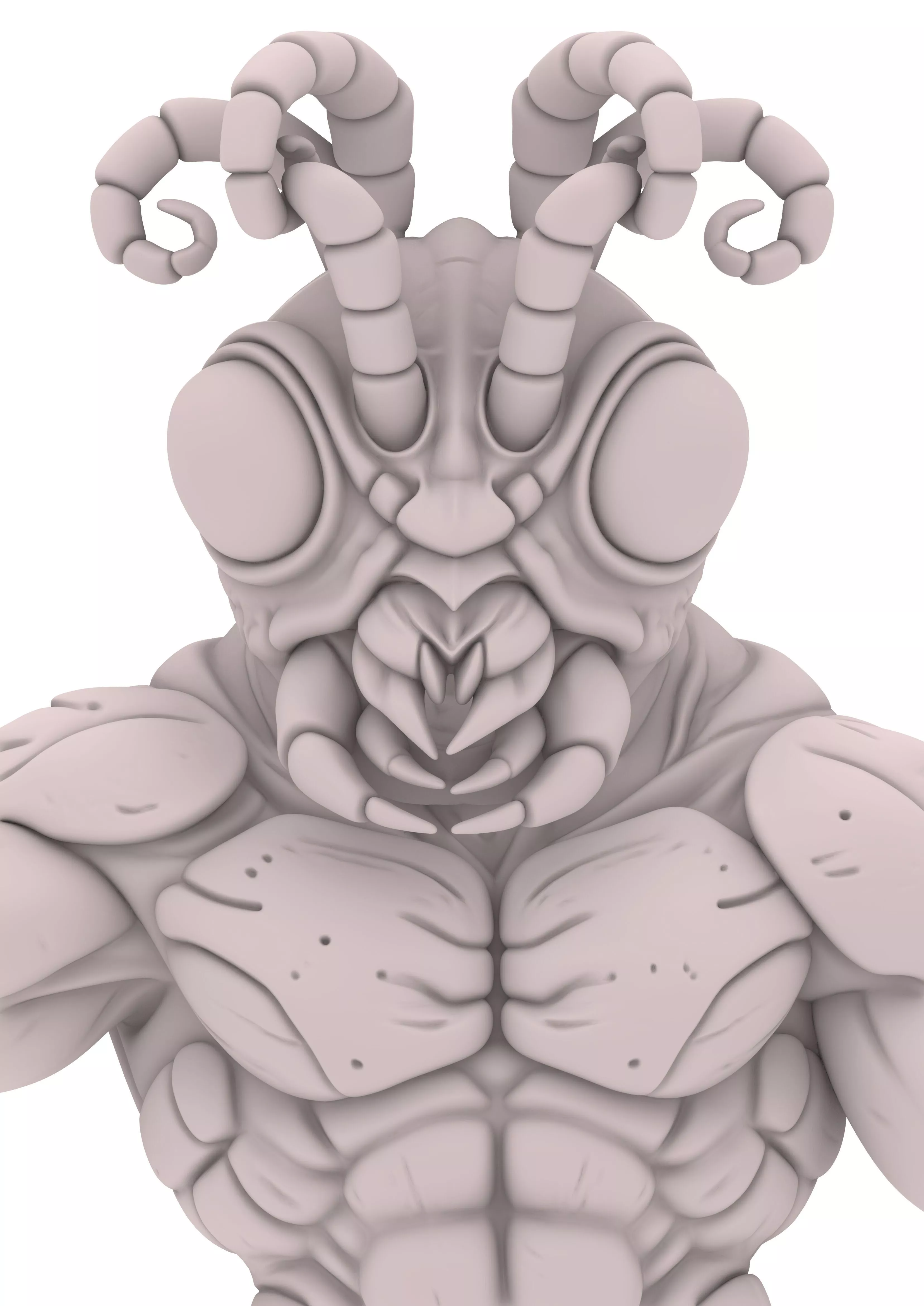 Bug Insekt Insecto Beetle Escarabajo Alien Creature 3D print model