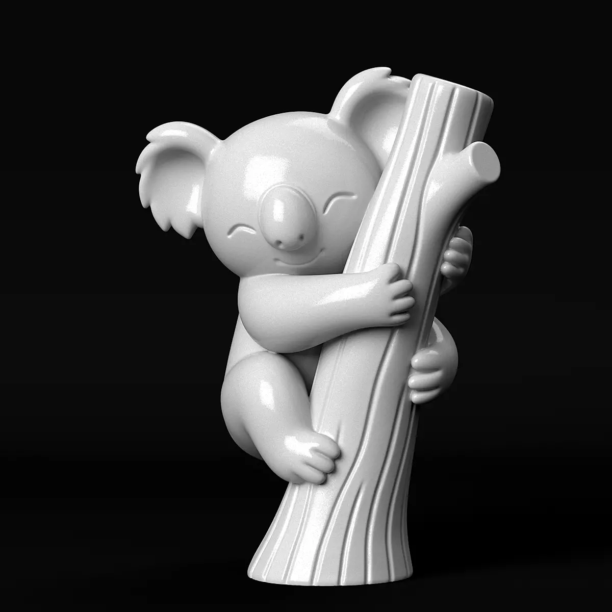 Koala Sculpture 3D print model