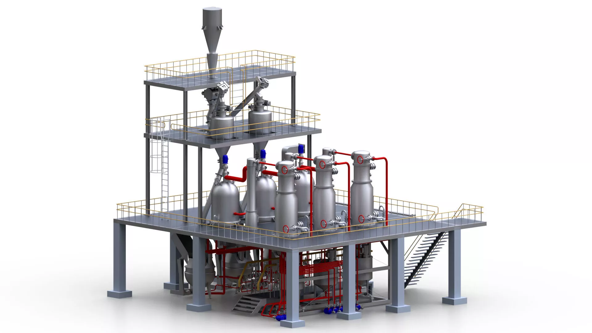 Petrochemical Process Unit Vol 02 3D model