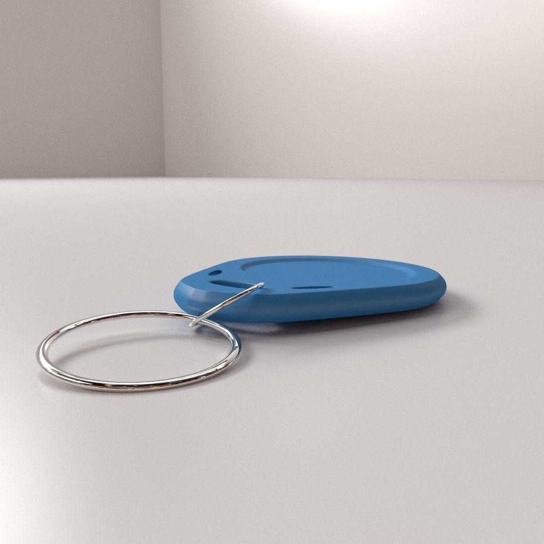 RFID Tag 3D model_1